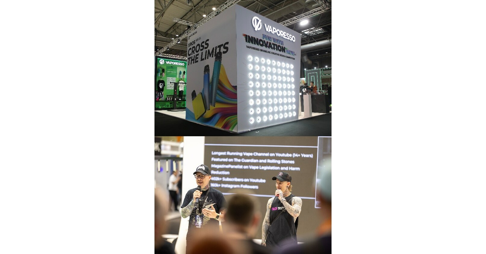 VAPORESSO's INNO SPOT Innovation Plan Takes Center Stage at Vaper Expo UK - Vimarsana News
