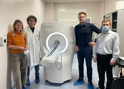 nanoScan® MRI 7T installed at University of Milano-Bicocca (PRNewsfoto/Mediso)