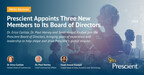 Prescient Appoints Three New Members to its Board of Directors