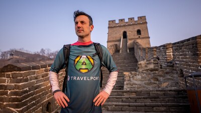 Adventureman began his 7 Wonders Challenge at The Great Wall of China.