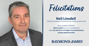 Raymond James Ltée souhaite la bienvenue à Neil Linsdell à titre de chef de la stratégie d'investissement