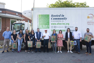 HRP Team Members and ALIVE! Partners Held a Community Food Drive