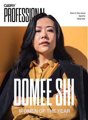 Former Cover Star Domee Shi on Glory Professional (CNW Group/Glory Media)