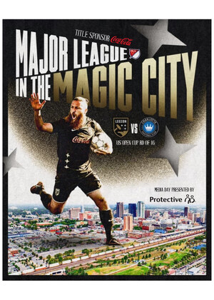 Birmingham Legion FC to Host Major League Soccer's Charlotte FC on May 24 at Protective Stadium