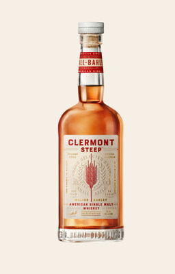 The James B. Beam Distilling Co. brings its 227 years of whiskey-making expertise and excellence to the American Single Malt Whiskey category with the launch of Clermont Steep™ American Single Malt Whiskey. Photo credit: Beam Suntory