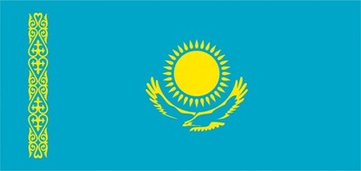 Kazakhstan Flag Logo