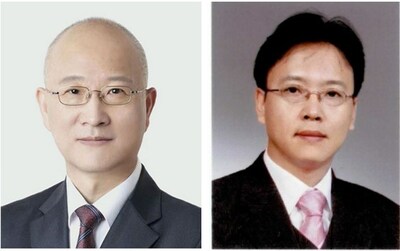 Photo: New CEO Yong Gu Lee and new president Kevin Kwon