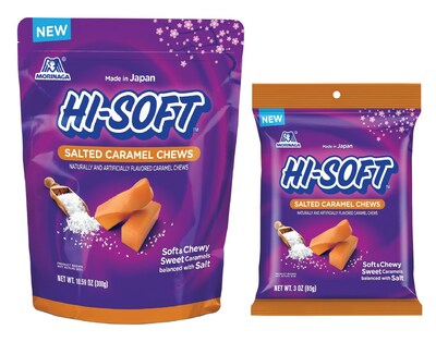 Introducing HI-SOFT™, a new salted caramel chew from Morinaga America Inc.