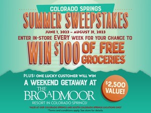 Natural Grocers® Announces Summer Sweepstakes at Colorado Springs Locations, June - August 2023