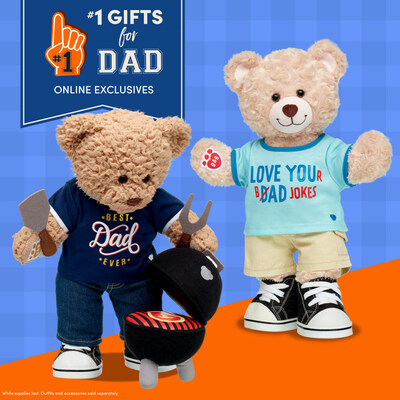 Personalized gifts for Father's Day available now at Build-A-Bear.