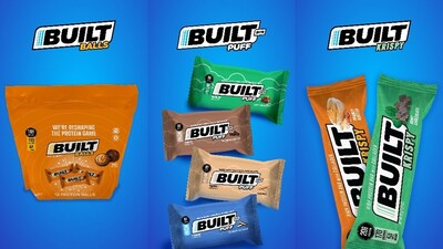 BUILT EXPANDS PROTEIN-PACKED LINEUP WITH NEW WAYS TO SNACK FOR ANY OCCASION