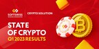 19% Crypto Bets Growth: SOFTSWISS Reveals Digital Coin Results for Q1 2023