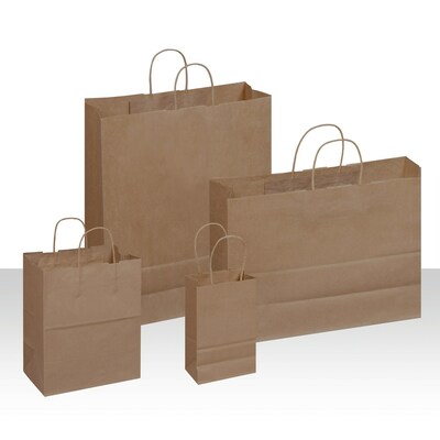 Kraft gift paper carrier bag 