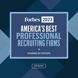 24 Seven Named One of America's Best Staffing Firms by Forbes