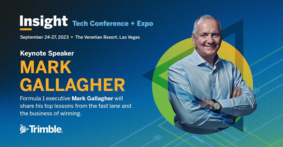 Trimble Announces Keynote Speaker for 2023 Insight Tech Conference + Expo - Vimarsana News