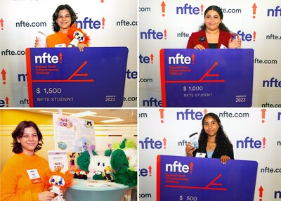 Congratulations to the winners of NFTE’s annual Southeast Regional Youth Entrepreneurship Challenge. All are Florida students. First place ($1,500) goes to Sasha Stoppi with Noodlepudding, second place ($1,000) to Sarai Umansor Morales with Fiery, and third place ($500) to Demi McKinley with Piwich Pro.