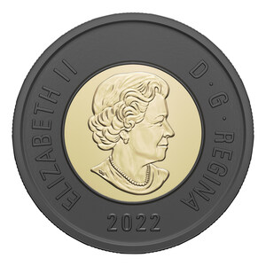 ROYAL CANADIAN MINT'S $2 CIRCULATION COIN HONOURING QUEEN ELIZABETH II NAMED BEST NEW CIRCULATING COIN OR COIN SERIES BY THE INTERNATIONAL ASSOCIATION OF CURRENCY AFFAIRS