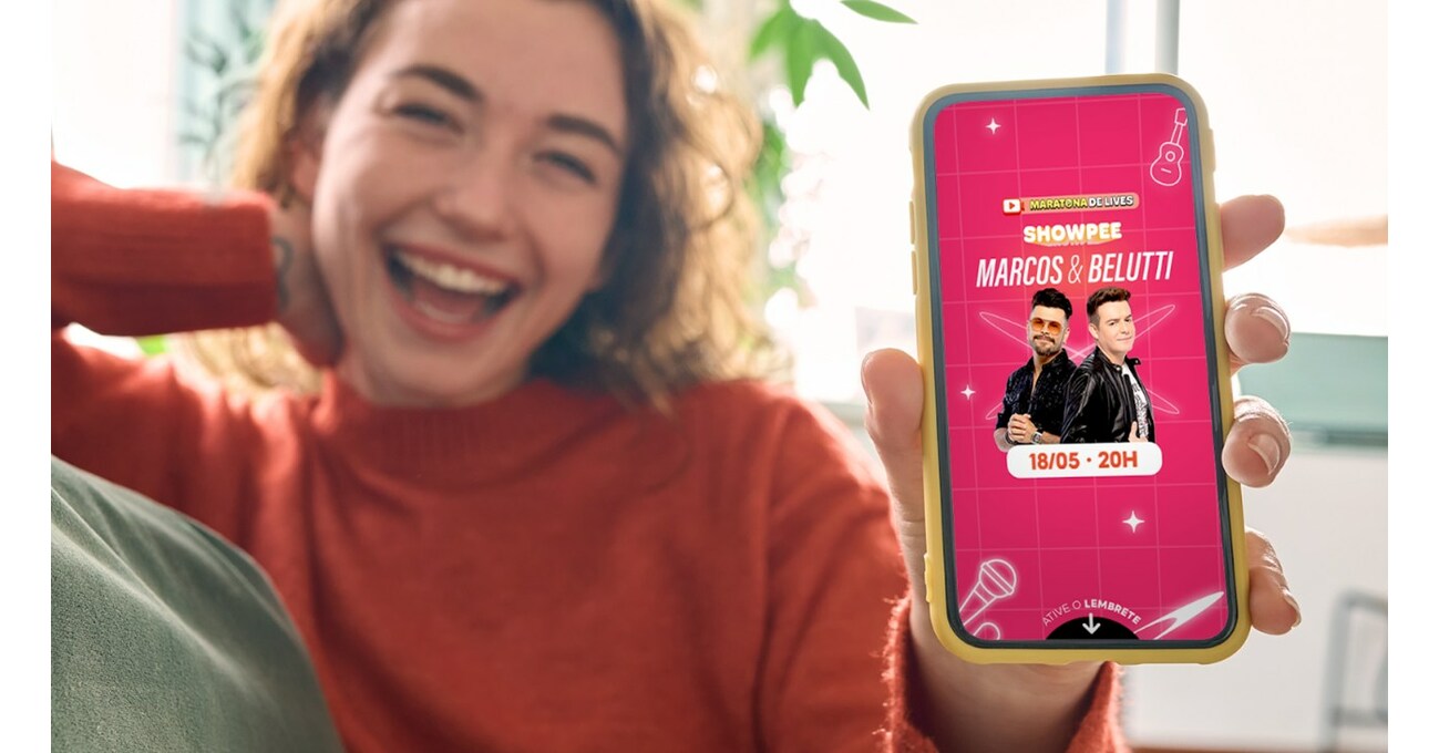 Marcos & Belutti encerram maratona de 12 horas de Shopee Lives