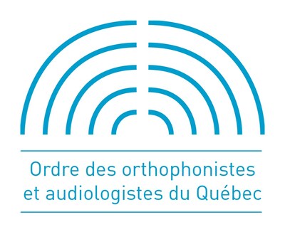 Logo Ordre des orthophonistes et audiologistes du Qubec (Groupe CNW/Ordre des orthophonistes et audiologistes du Qubec)