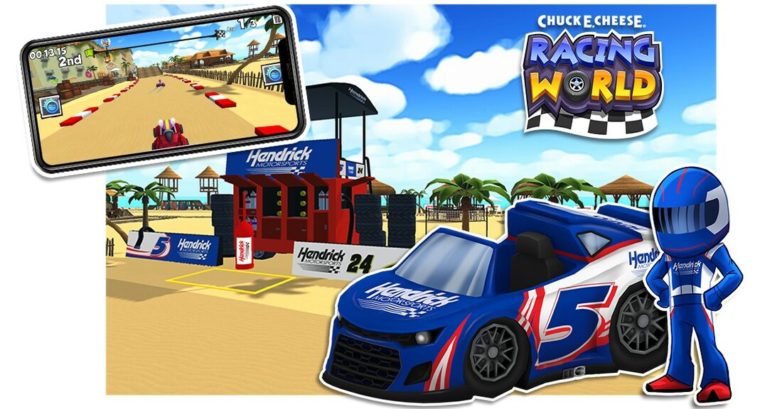 Chuck E. Cheese and Hendrick Motorsports Announce National