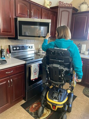This newly expanded Medicare benefit will enable many more power wheelchair users to independently do more everyday tasks, like reach high cabinets.