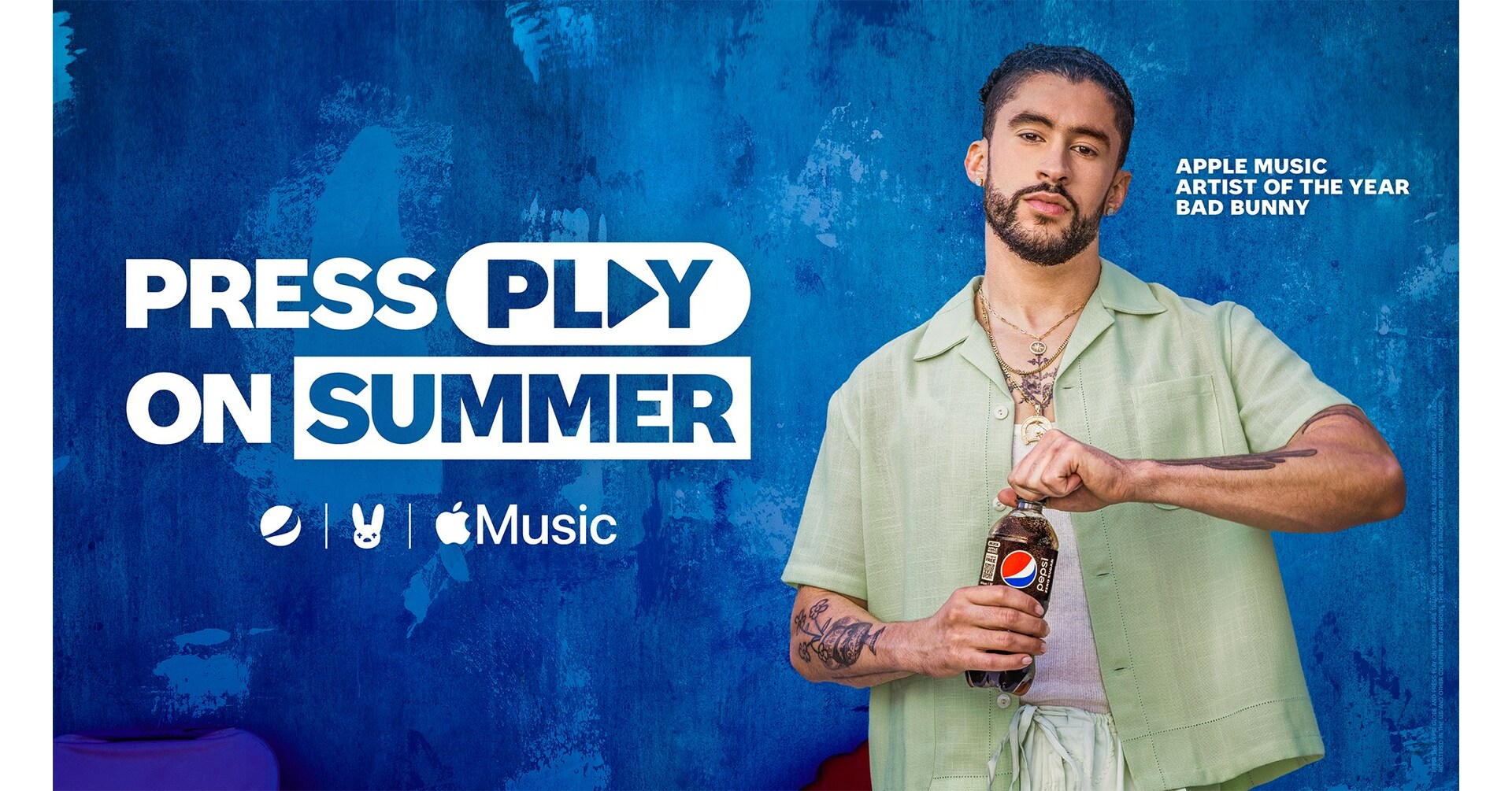 PEPSI® AND BAD BUNNY INVITE CONSUMERS NATIONWIDE TO PRESS PLAY ON SUMMER  WITH NEW CAMPAIGN