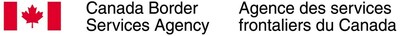 Canada Border Services Agency Logo (CNW Group/Canada Border Services Agency)