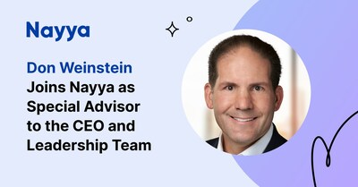 Don Weinstein Joins Nayya as Special Advisor to the CEO and Leadership Team