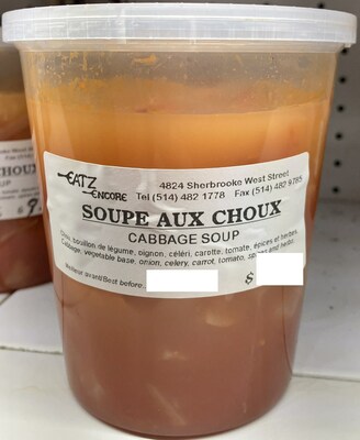 Soupe aux choux (Groupe CNW/Ministre de l'Agriculture, des Pcheries et de l'Alimentation)