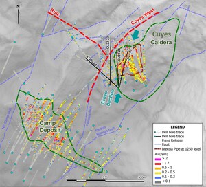 Luminex Hits Long High-Grade Intercept in New Breccia Pipe at Cuyes; 33 Metres of 5.4 g/t Au Eq