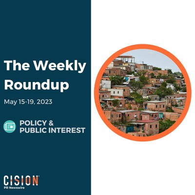 PR Newswire Weekly Policy & Public Interest Press Release Roundup, May 15-19, 2023. Photo provided by Habitat for Humanity International. https://prn.to/424lqiJ
