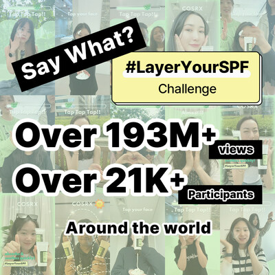 #LayerYourSPF TikTok Challenge Campaign