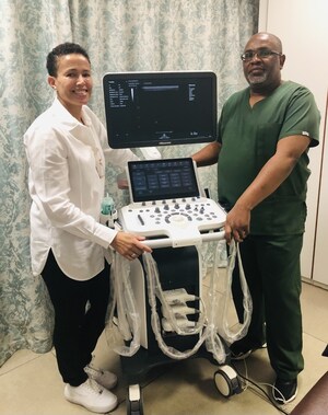 Un nouvel échographe HD60 de Hisense chez Vaal Radiology, en Afrique du Sud