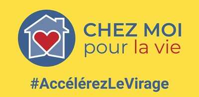 Logo de Chez moi pour la vie (Groupe CNW/Rseau de coopration des entreprises d'conomie sociale en aide  domicile)