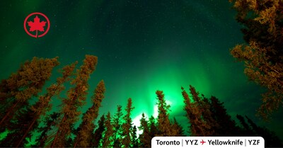 Air Canada today announced it will begin non-stop, year-round service between Toronto and Yellowknife in December. (CNW Group/Air Canada)