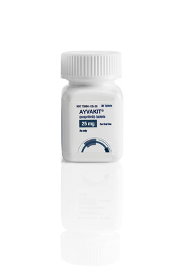 AYVAKIT® (avapritinib) 25 mg bottle