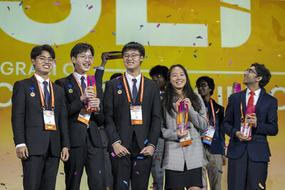 Congratulations to the top winners in the 2023 Regeneron International Science and Engineering Fair, a program of Society for Science. (Photo by Chris Ayers Photography/Society for Science)