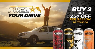 Rockstar Energy Drink is giving away $50,000 to fuel Memorial Day travels.