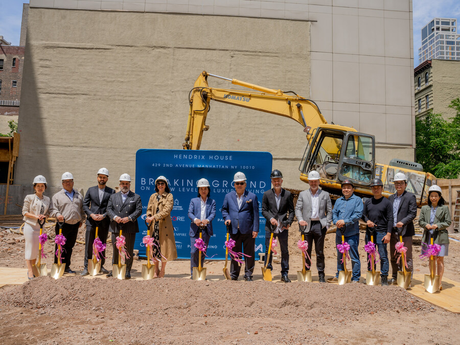 CORE REAL ESTATE AND NEW EMPIRE CORP ANNOUNCE GROUNDBREAKING AND COMMENCEMENT OF CONSTRUCTION AT 429 SECOND AVENUE - Vimarsana News