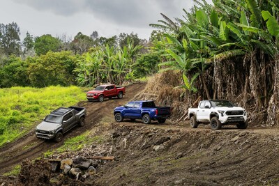 El Toyota Tacoma 2024 debuta en la Isla Grande, Hawái (PRNewsfoto/Toyota Motor North America)