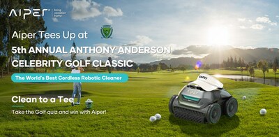 Aiper Tees Up at the 5th Annual Anthony Anderson Celebrity Golf Classic