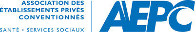 Logo de l'Association des tablissements privs conventionns - Sant services sociaux (Groupe CNW/Association des tablissements privs conventionns (AEPC))