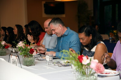 A small group of active-duty service members and their guests enjoyed a one-of-a-kind world-class six-course dinner prepared by top military chefs from each branch of the armed forces at the USO’s Chef’s Table Experience, which occurred on May 3 at Fort Belvoir, Va.