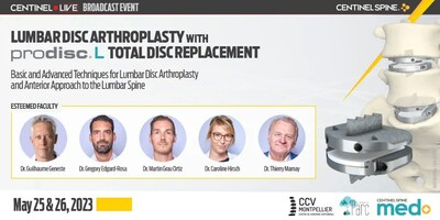 Lumbar Disc Arthroplasty with prodisc L Total Disc Replacement