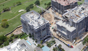 El-Ad National Properties Celebrates Topping Off of ALINA Residences' Second/Final Phase, Consisting of Two New Residential Buildings (ALINA 210 and ALINA 220) in Boca Raton