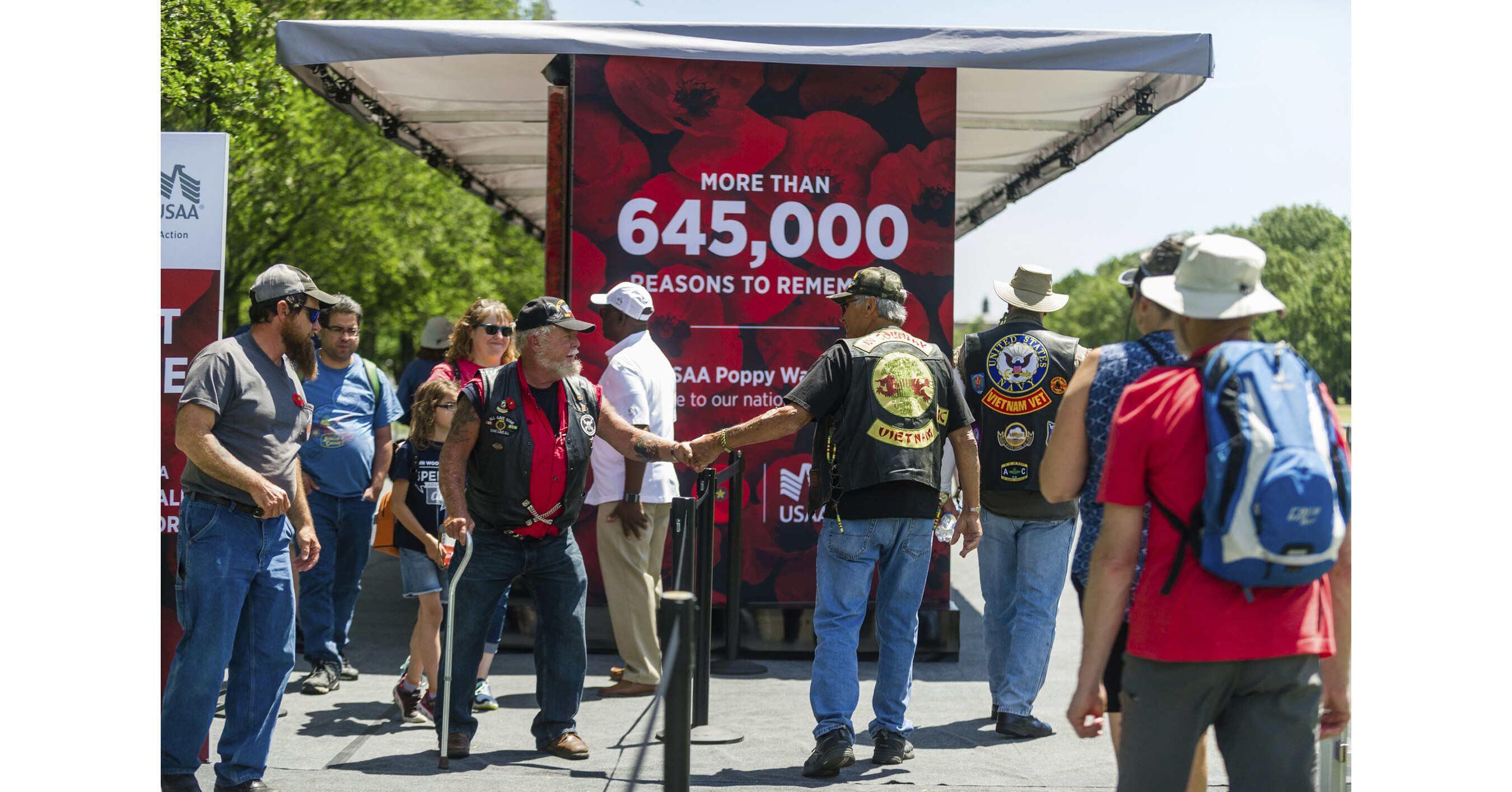 Poppy Wall of Honor returns to National Mall for Memorial Day