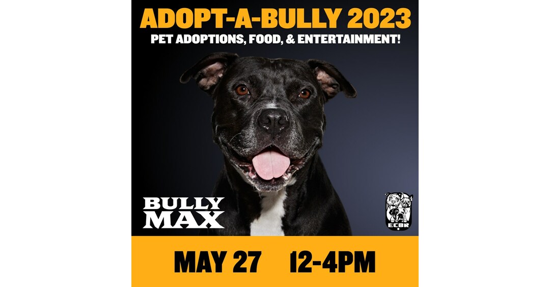 Local Pet Food Company, Bully Max®, To Host Pet Adoption Event to