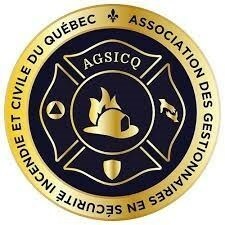 Logo AGSICQ (Groupe CNW/Association des gestionnaires de scurit incendie et civile du Qubec)