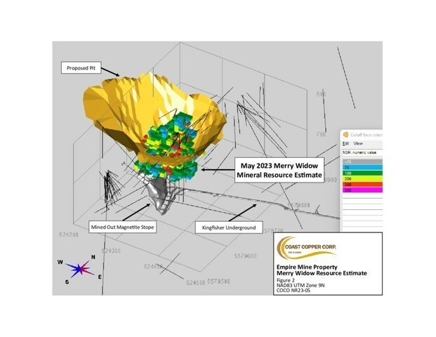 COCO NR23-05 Empire Mine Property Resources Figure 2 (CNW Group/Coast Copper Corp.)