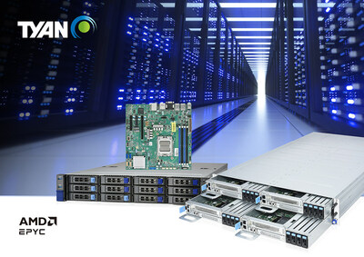TYAN's server platforms powered by 4th Gen AMD EPYC processor enable IT organizations to achieve high performance while remaining cost-effective and energy efficiency